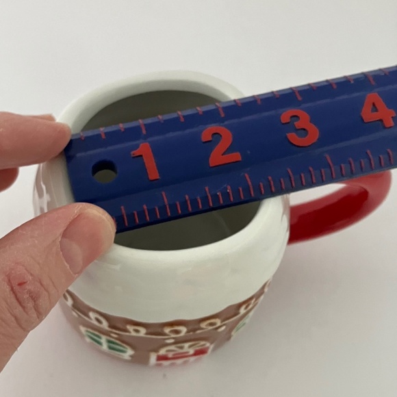 14 oz GINGERBREAD HOUSE Target Wondershop Christmas Earthenware Figural Mug 2023 - Picture 6 of 13
